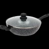 Hapjespan met glazen deksel 28 cm | Action NL