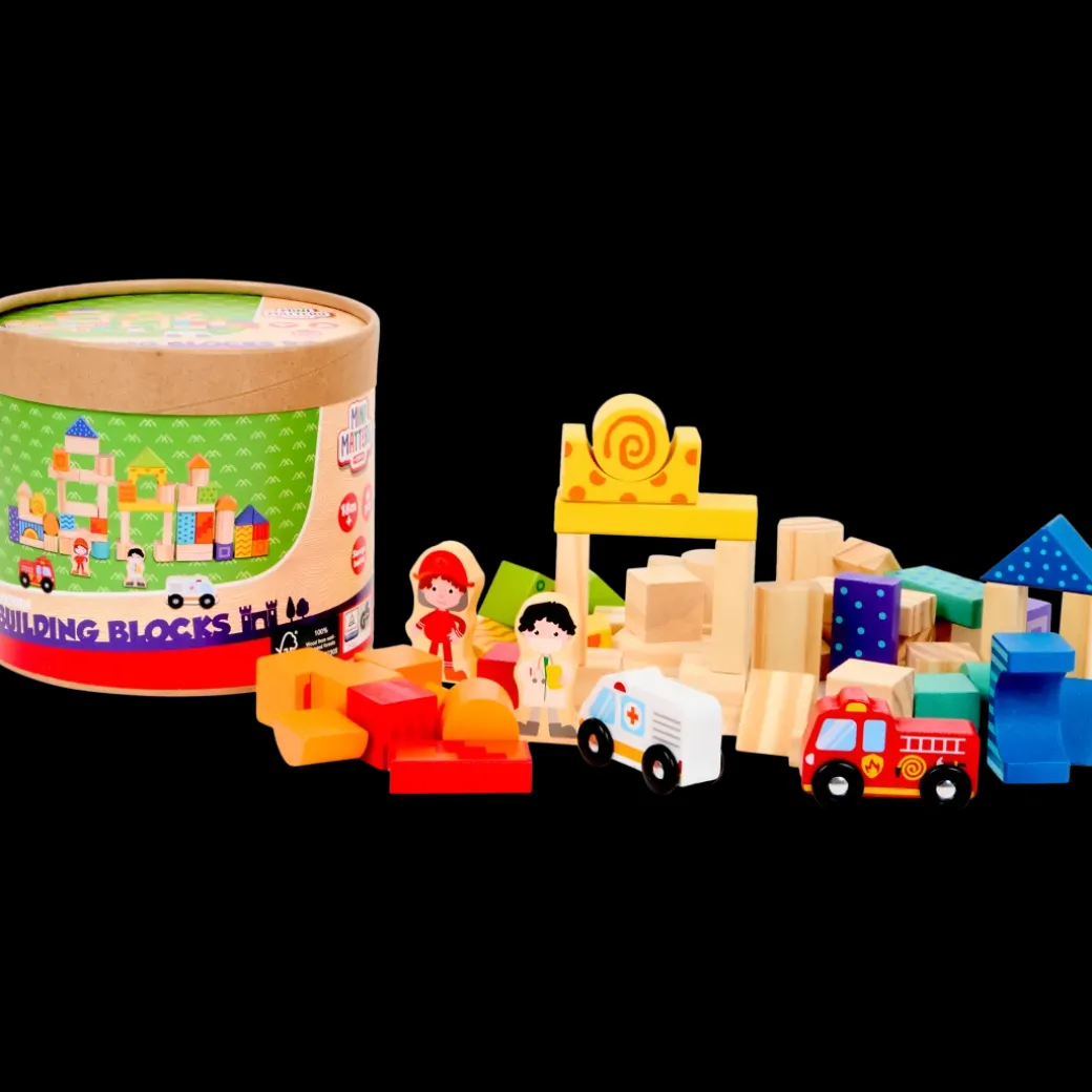 Mini Matters houten bouwblokken Vanaf 18 maanden | Action NL
