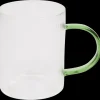 Theeglas met gekleurd oor 1 Stuks | Action NL